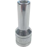 SK Hand Tool 40412 - 3/8" 6PT Deep Chrome Socket - 3/8" Drive